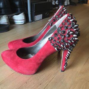 San Edelman spiked heels